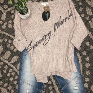 Super cute oversized sweater...